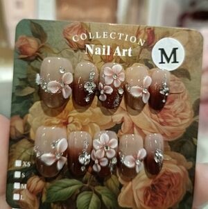 GLAM- Latte Brown Floral